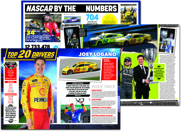 Nascar 2025 Preview spread